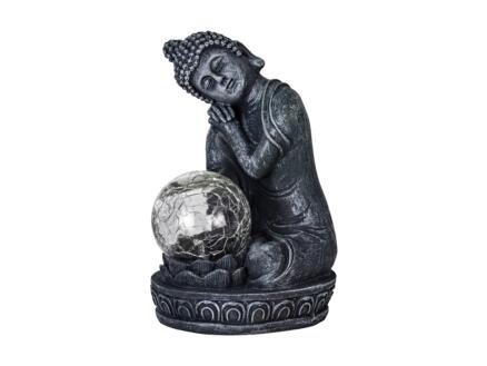  Eglo lampe solaire dÃ©corative Bouddha endormi 0,06W gris