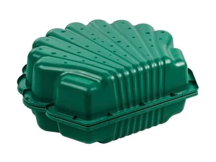 Bac à sable coquille vert