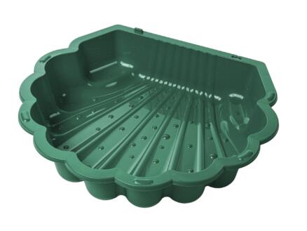 Zandbak schelp groen