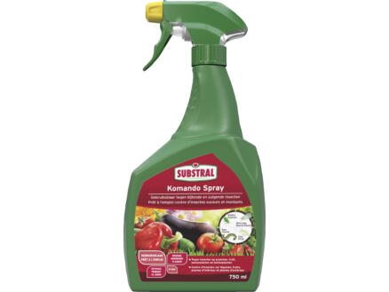 Substral Komando spray insecticide lÃ©gumes et fruits 750ml