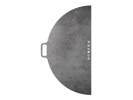 Bonfeu BonPlancha plancha 1/2 rouille 62x35 cm