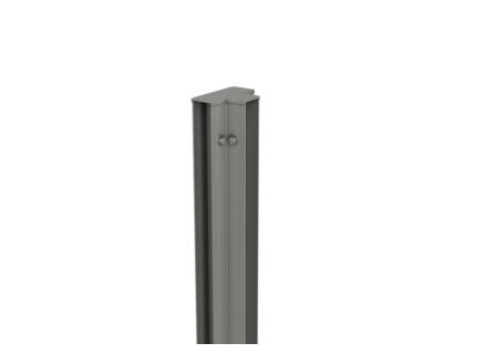  Biohort profilÃ© en T bac potager Mini DaVinci 7,2x10,5x45 cm gris quartz mÃ©tallique