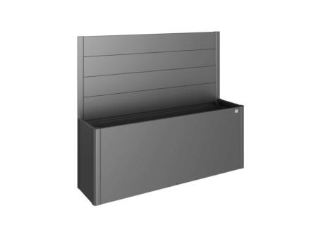 Biohort schutting voor plantenbak DaVinci 2m donkergrijs metallic