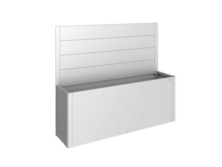 Biohort schutting voor plantenbak DaVinci 2m zilver metallic