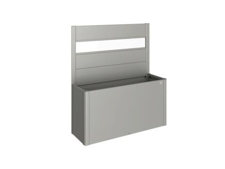  Biohort brise-vue verre acrylique pour bac Ã  plantes DaVinci 1,5m gris quartz mÃ©tallique