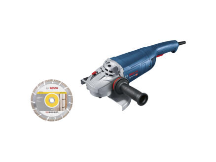 Bosch Professional GWS 22-230 J haakse slijper 2200W 230mm + diamantschijf