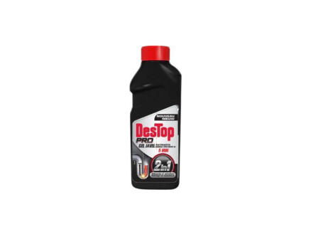 Destop Pro 2-en-1 dÃ©boucheur liquide gel javel 500ml