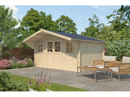 Gardenas Matterhorn abri de jardin en bois 415x320x248 cm chalet
