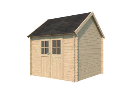 Woodlands Birmingham S abri de jardin en bois 295x295x318 cm chalet