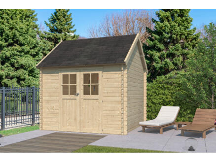 Woodlands Birmingham S abri de jardin en bois 295x295x318 cm chalet