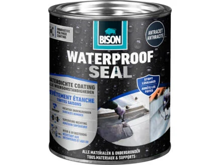 Bison Waterproof Seal revÃªtement 1kg anthracite