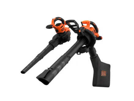 Black+Decker BEBLV300SB-QS 3-en-1 souffleur-aspirateur de feuilles Ã©lectrique 3000W