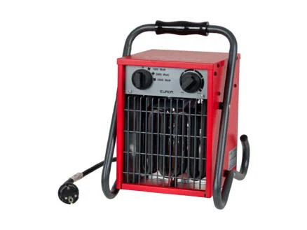 Eurom EK3201 poÃªle d'atelier Ã©lectrique avec thermostat 3000W