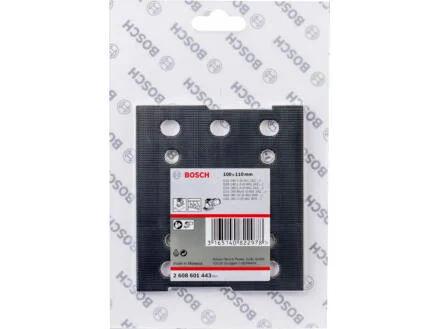 Bosch Professional plateau de pon?age 110x100 mm ponceuse vibrante GSS 140/160