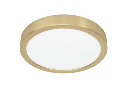 Eglo Fueva 5 plafonnier LED rond 17W 21cm or