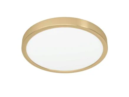  Eglo Fueva 5 LED plafondlamp rond 20,5W 28,5cm goud
