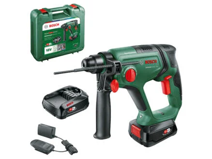 Bosch UniversalHammer accu boorhamer 18V Li-Ion met 2 accu's + lader