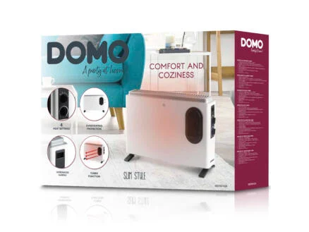 DOMO DO7351CH convecteur électrique 2000W