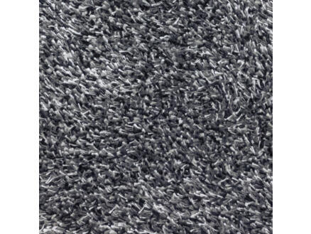Paillasson en coton avec bord 60x90 cm gris
