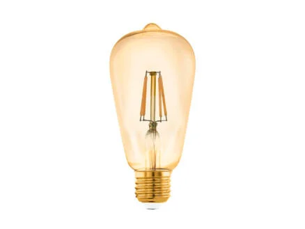 Eglo LED Edison-lamp filament E27 5W amberglas