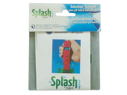 Splash recharge solution tampon pH-mÃ¨tre Ã©lectronique