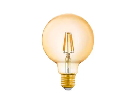 Eglo LED bollamp filament G95 E27 5W amberglas