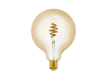Eglo ampoule LED globe E27 5W verre ambrÃ©