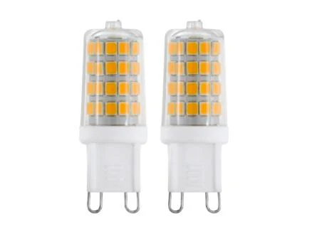 Eglo ampoule LED capsule G9 3W blanc chaud 2 piÃ¨ces