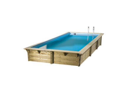Ubbink piscine Azura 505x350x126 cm bleu