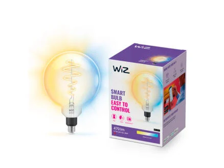 WiZ Giant LED bollamp filament E27 40W dimbaar