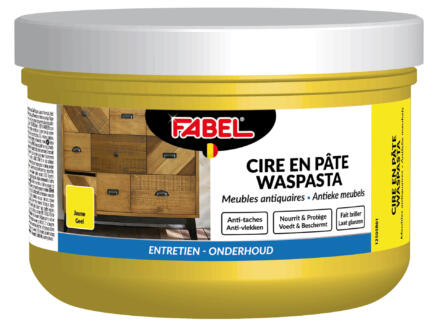 Fabel cire en pate 350g jaune