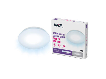 WiZ Adria LED plafondlamp rond 17W koud wit