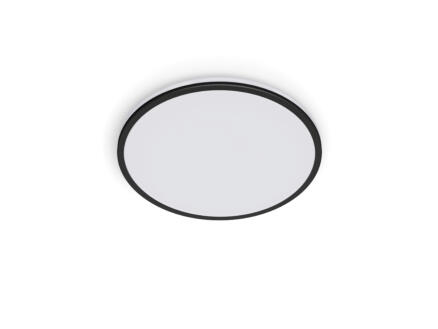 Ozziet plafonnier LED rond 18W noir