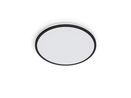 Ozziet LED plafondlamp rond 18W zwart