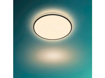 Philips Hue Ozziet LED plafondlamp rond 22W zwart