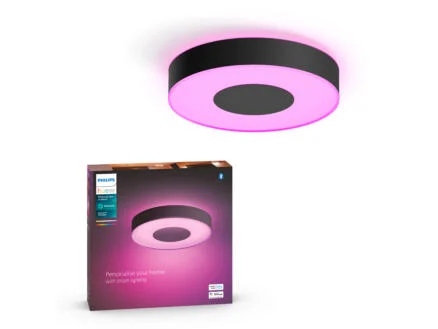 Philips Hue Xamento LED plafondlamp 33,5W zwart