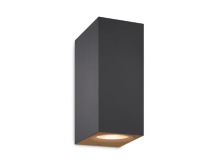WiZ applique murale LED GU10 2x5 W noir