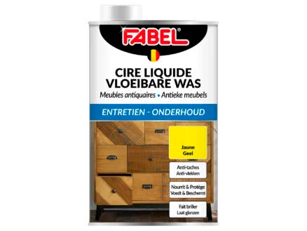  Fabel vloeibare boenwas 0,5l geel