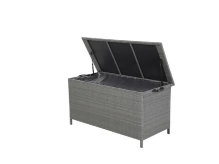 Garden Plus Otaru kussenbox 114x55x60 cm donkergrijs