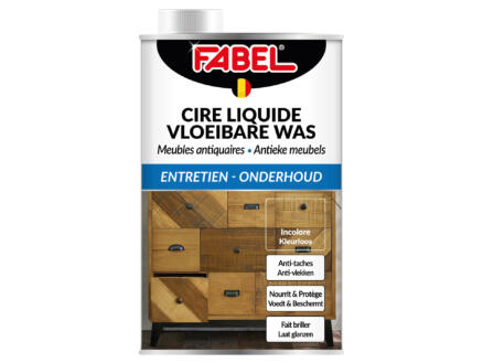 Fabel vloeibare boenwas 0,5l kleurloos